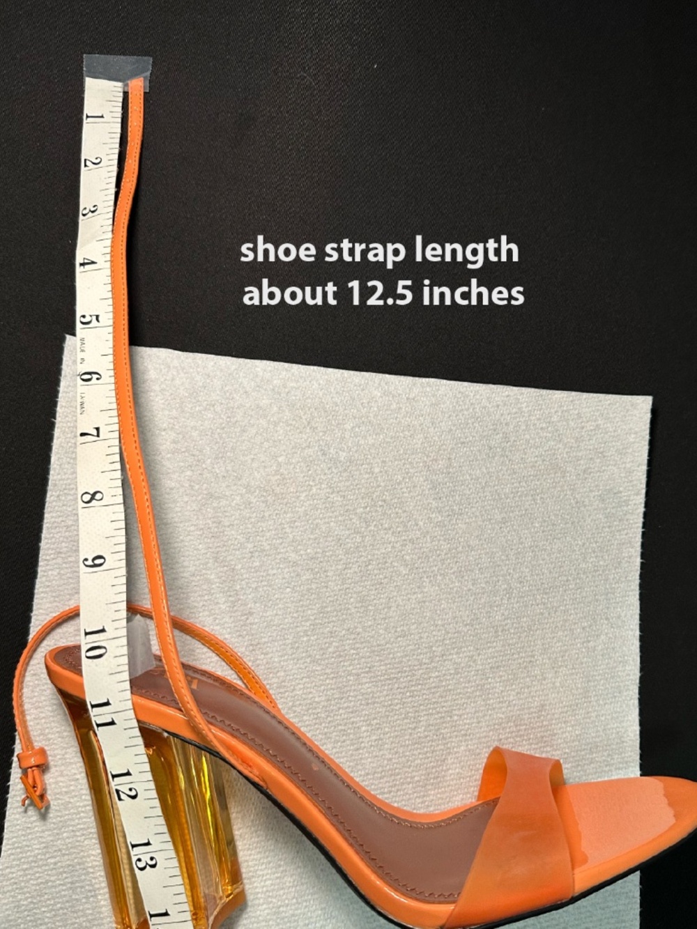 Zara Orange Heels - Picture 7 of 8